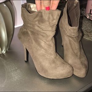 Tan boots
